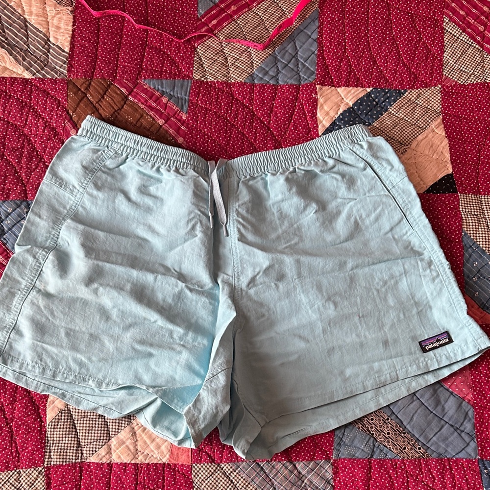 Patagonia Light Blue baggies size l